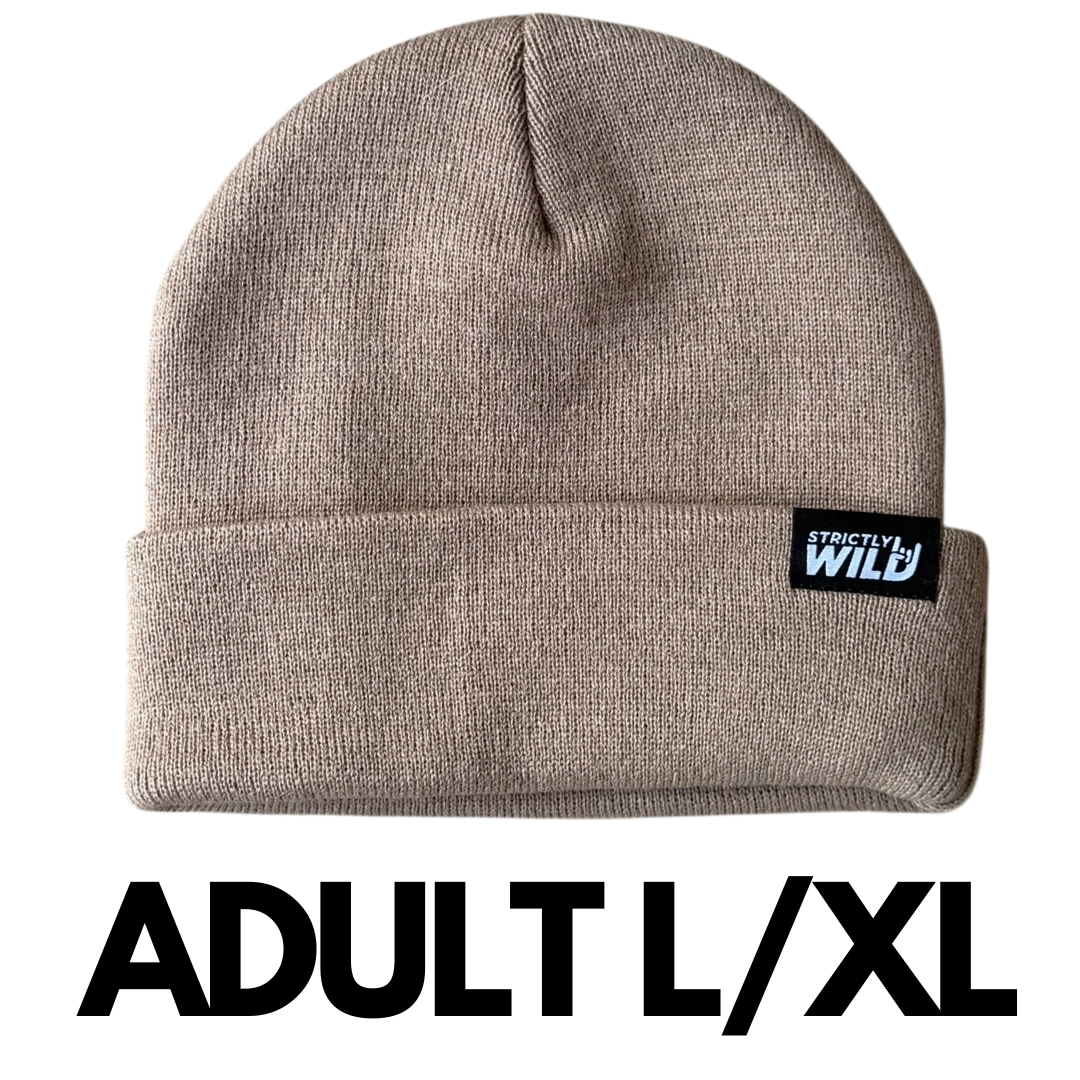 Trackside Tan Beanie