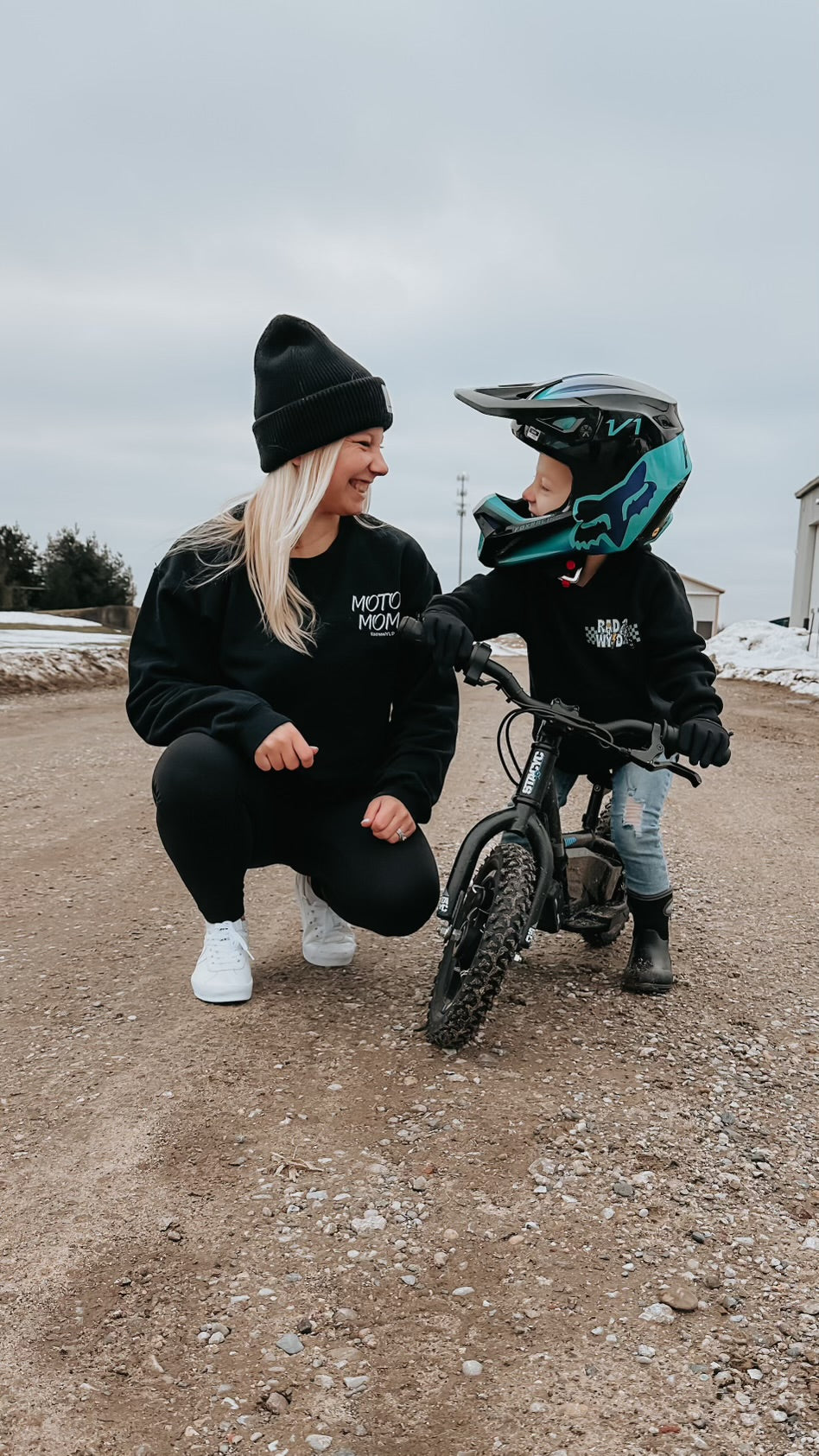 Moto Moms Crewneck