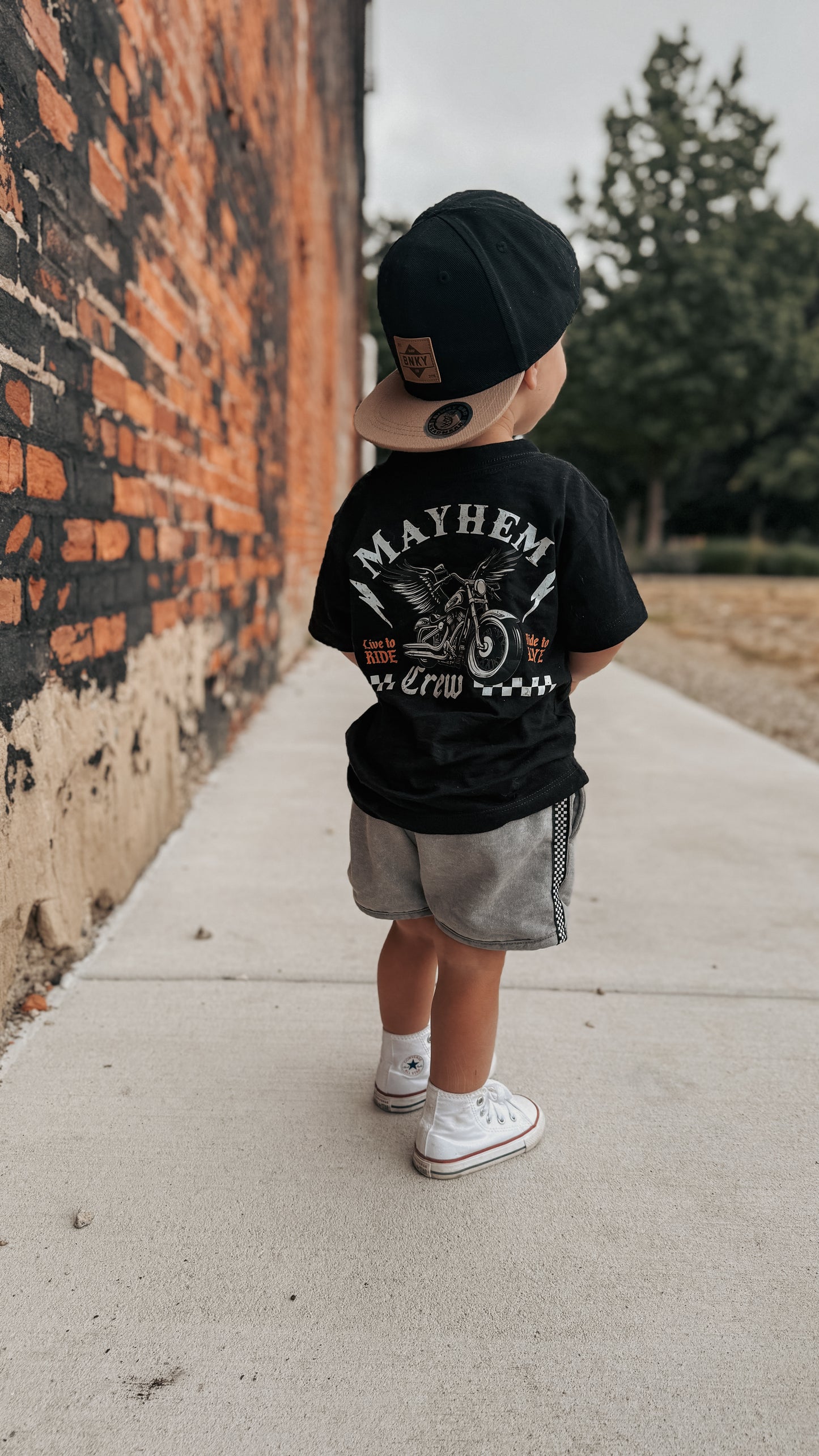 Mayhem Crew Black Tee