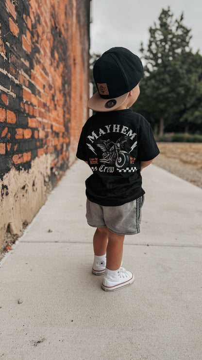 Mayhem Crew Black Tee