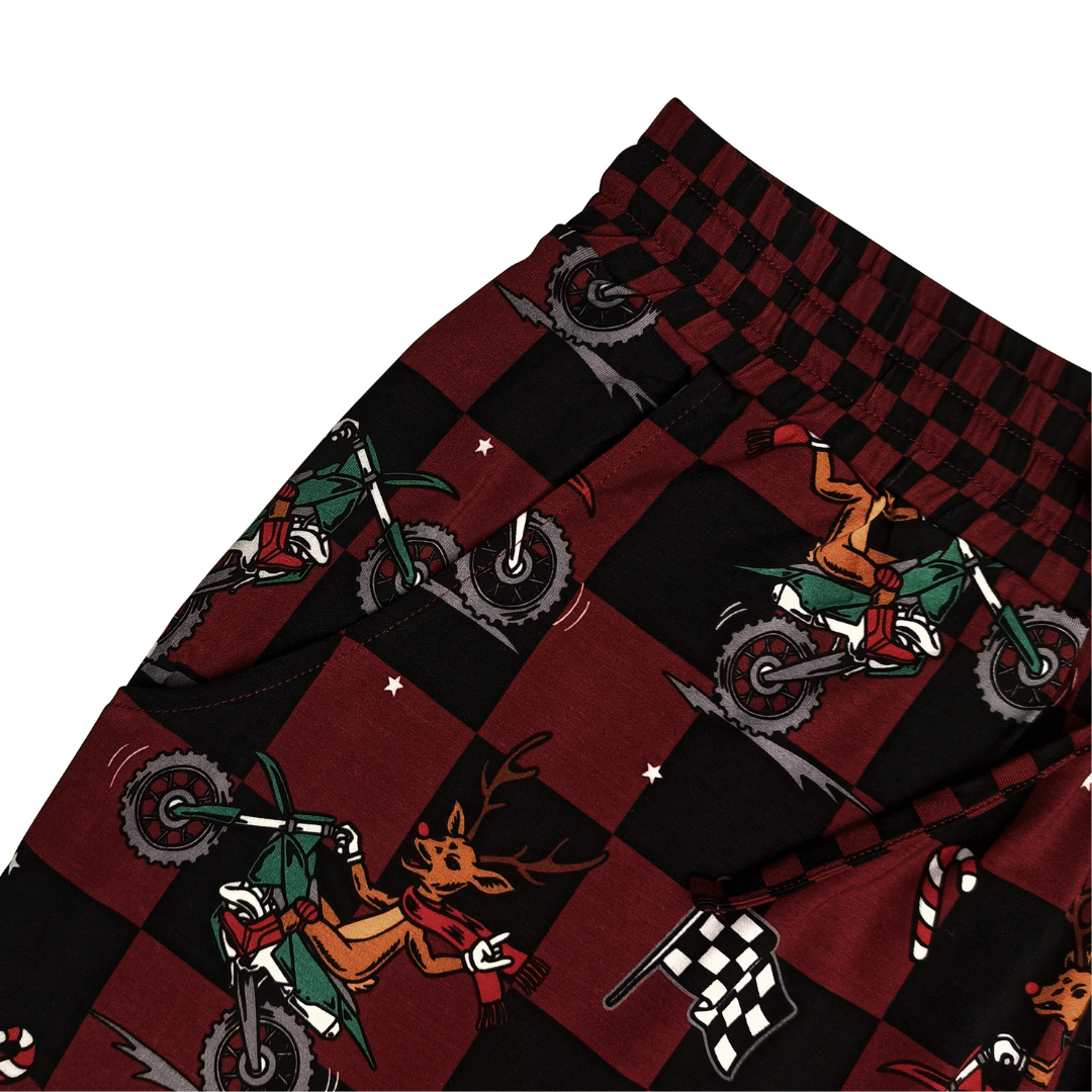 Rudolph The Red Nose Racer Unisex Adult Pajamas *PREORDER - SHIPPING OUT BETWEEN NOV 24 - DEC 6*