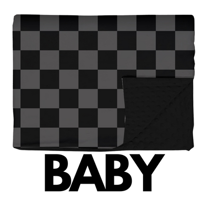 Stealth Checker Blanket / BABY *PREORDER - BEGIN SHIPPING NOV 14 - 21*