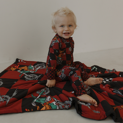 Rudolph The Red nose Racer Blanket / Large *PREORDER - SHIPPING OUT BETWEEN NOV 24 - DEC 6**