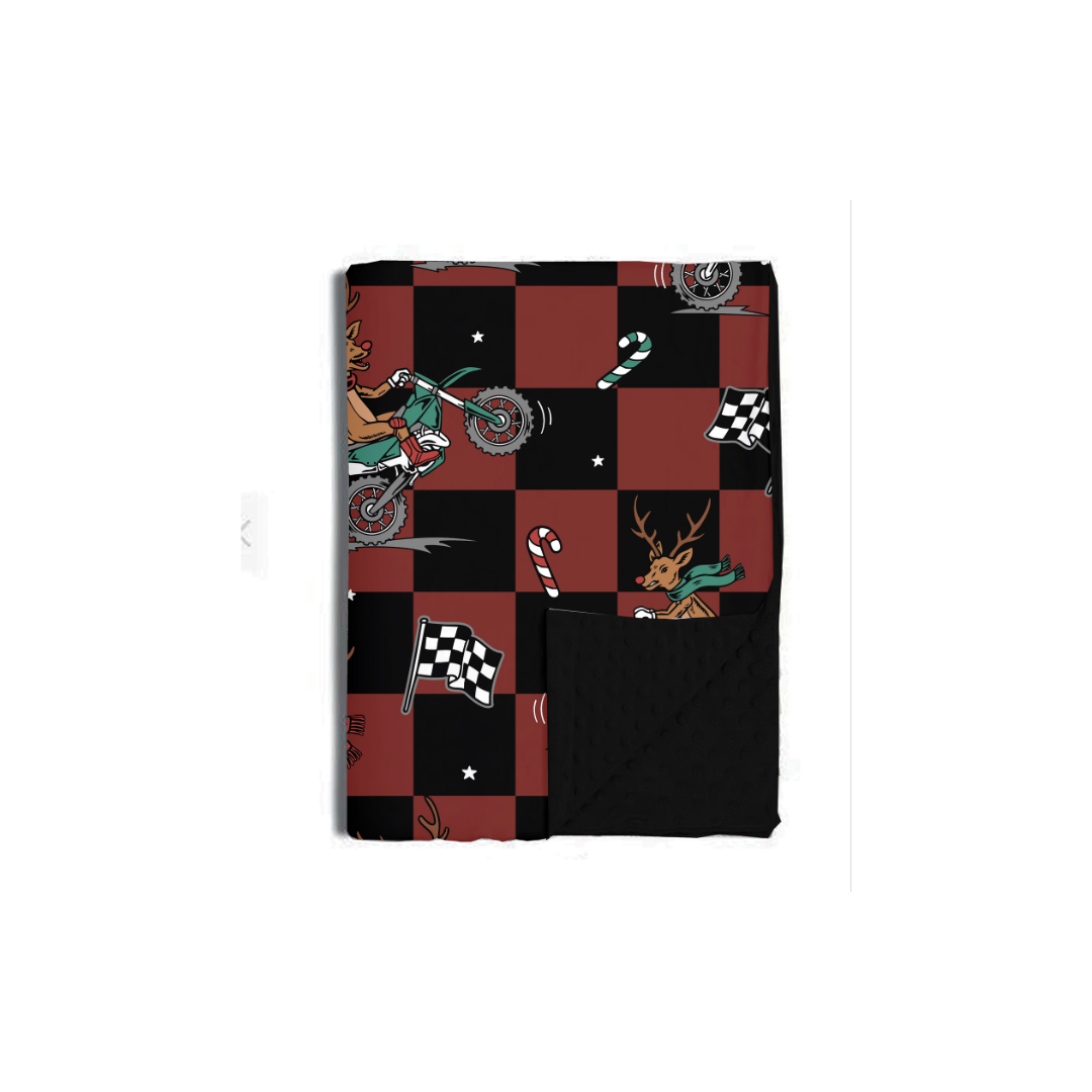 Rudolph The Red Nose Racer Blanket / Baby *PREORDER - SHIPPING OUT BETWEEN NOV 24 - DEC 6*