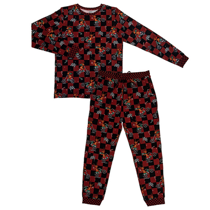 Rudolph The Red Nose Racer Unisex Adult Pajamas *PREORDER - SHIPPING OUT BETWEEN NOV 24 - DEC 6*