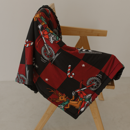 Rudolph The Red nose Racer Blanket / Large *PREORDER - SHIPPING OUT BETWEEN NOV 24 - DEC 6**
