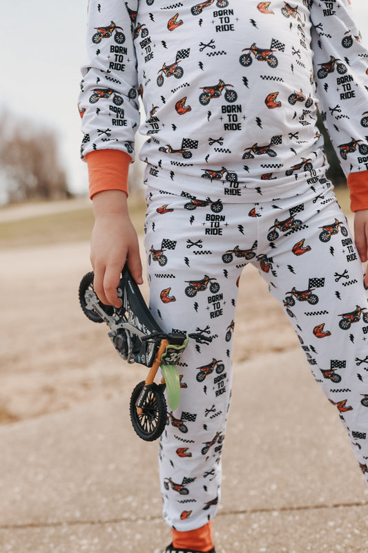Born to Ride Bamboo- 2 Piece Set