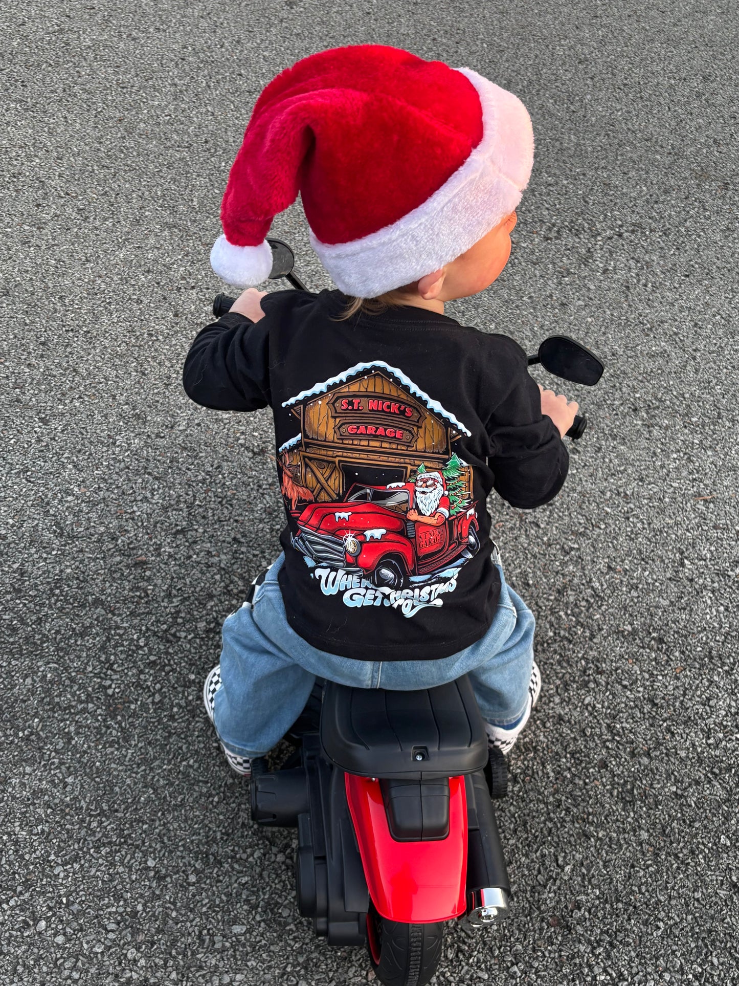 S.T Nick’s Garage Long Sleeve