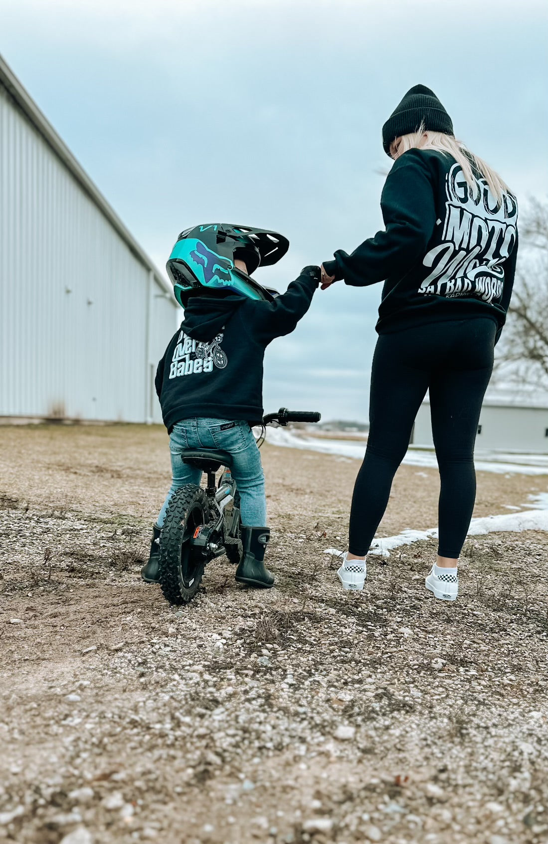 Moto Moms Crewneck