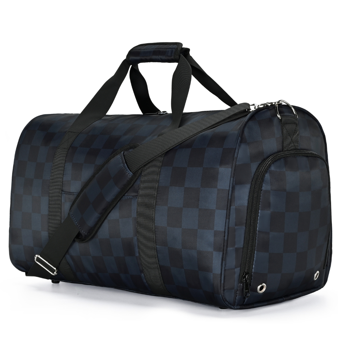 Stealth Checker Duffel Bag *PREORDER - BEGIN SHIPPING NOV 14-21*