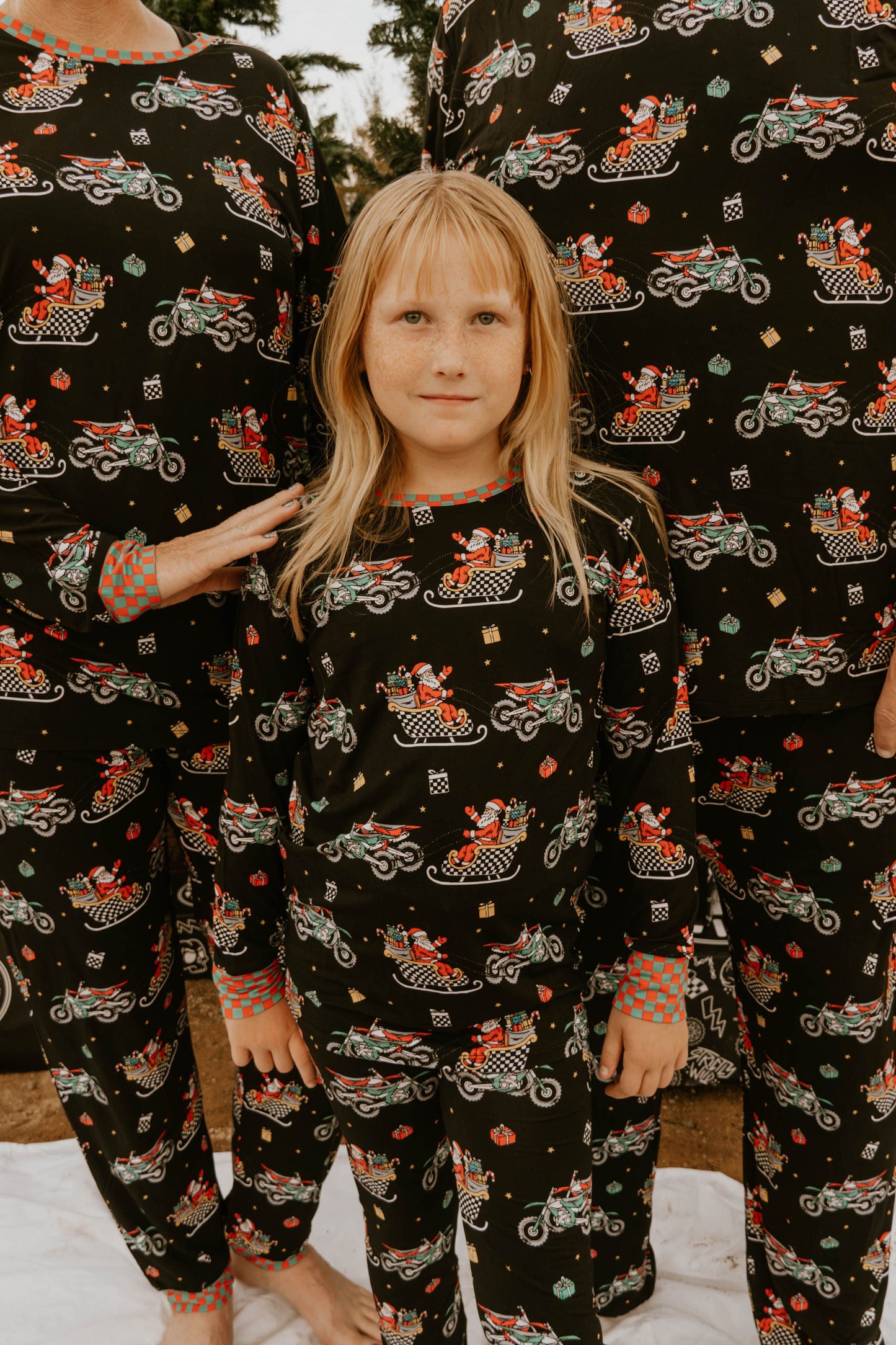 Santas Speedy Sleigh Toddler & Youth Pajamas *PREORDER - SHIPPING OUT BETWEEN NOV 24 - DEC 6*