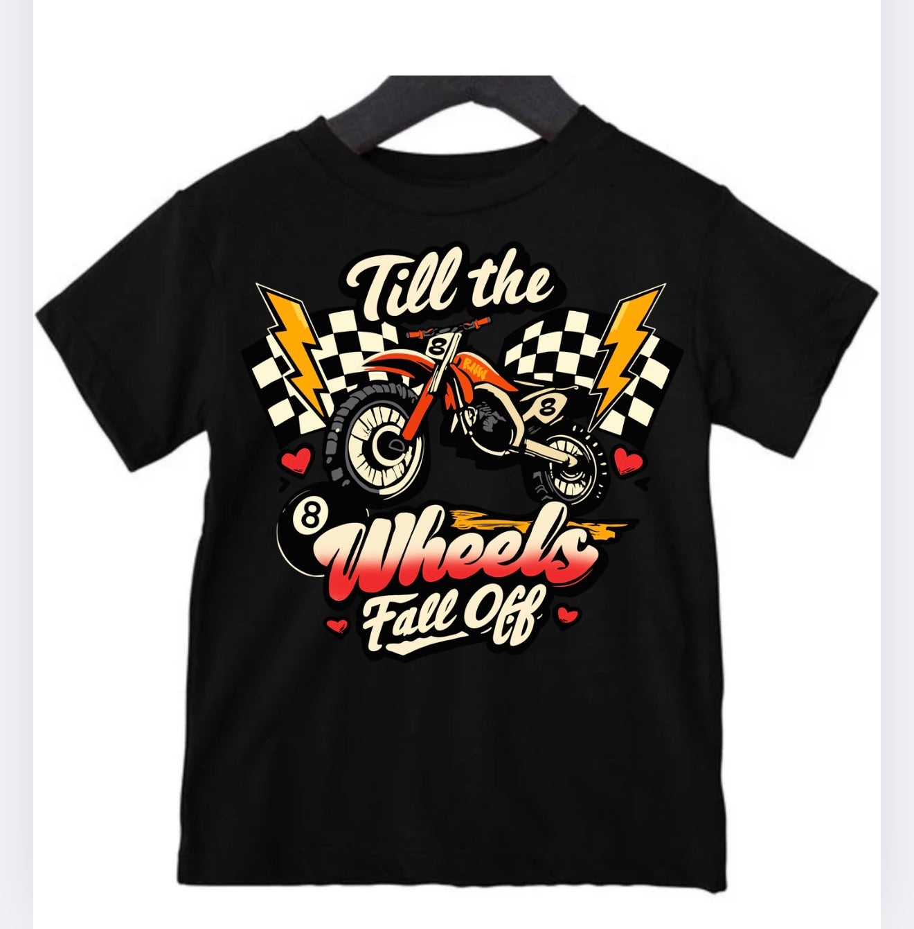 Till the Wheels Fall Off Tee